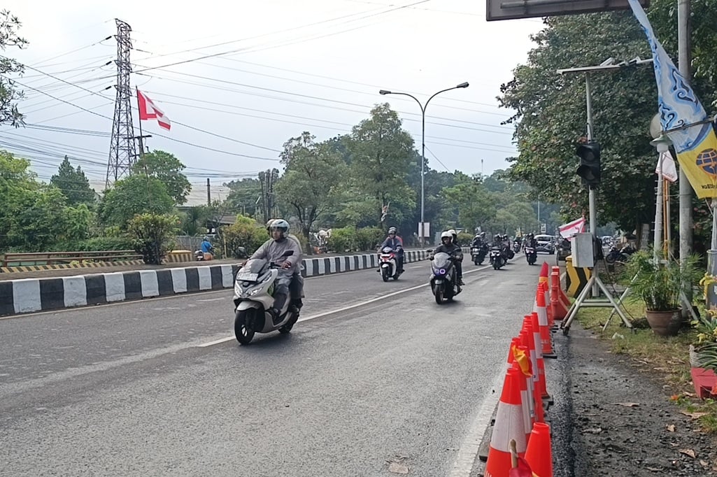 H-1 Lebaran, Jalur Mudik Pantura Cirebon Lengang