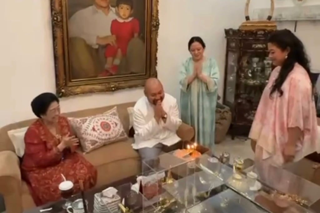 Momen Didit Prabowo Rayakan Ulang Tahun bareng Megawati hingga Puan Maharani