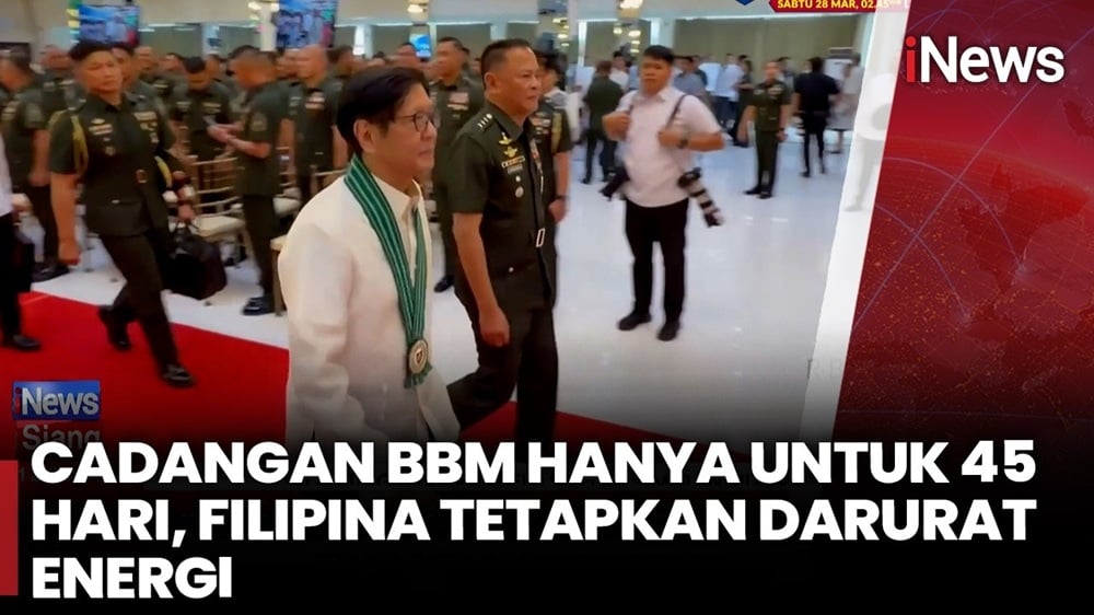 Filipina Tetapkan Darurat Energi, Cadangan BBM Nasional Hanya 45 Hari