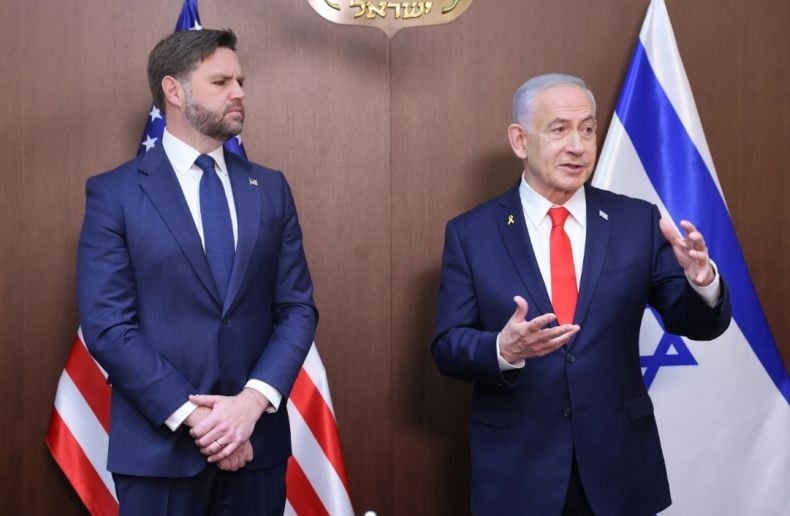 Heboh, Wapres AS JD Vance Dilaporkan Cekcok dengan PM Netanyahu