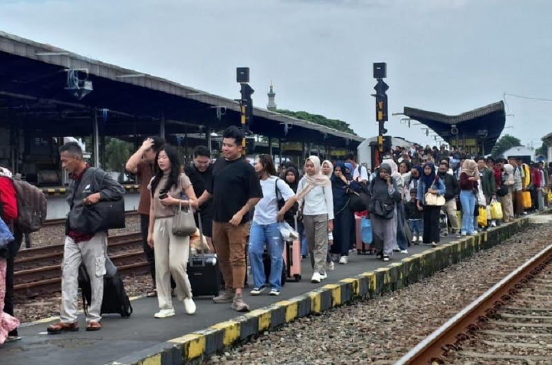 4,3 Juta Tiket Kereta Terjual pada Arus Balik Lebaran 2026