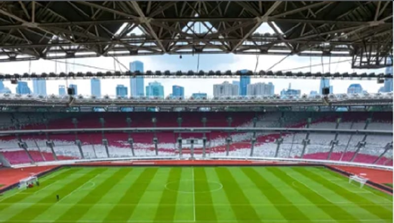 Rumput GBK Jadi Sorotan Jelang Indonesia vs Saint Kitts, Netizen: Dipakai Langsung Rusak?