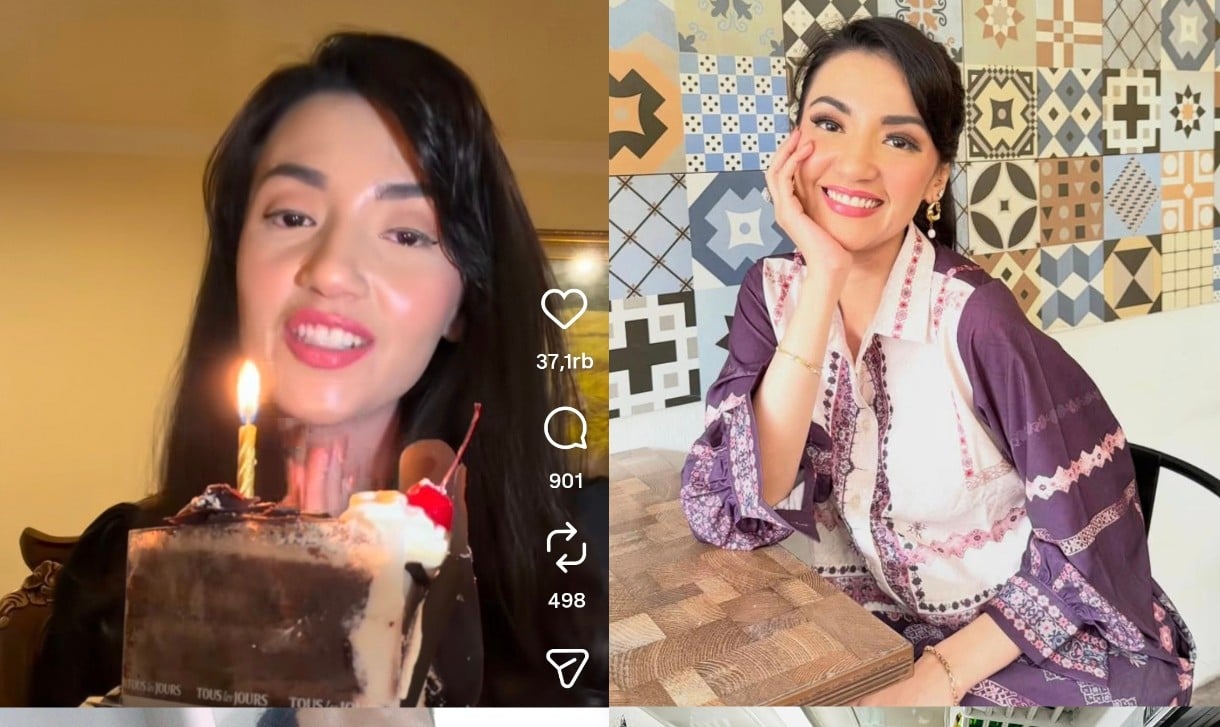 Bisa Bertemu Rayakan Ultah Anak, Tsania Marwa Posting Terima Kasih pada Atalarik Syach