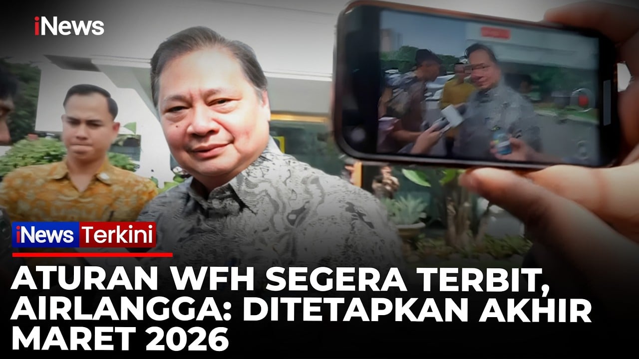 Menko Airlangga Beber Kebijakan WFH 1 Hari bakal Ditetapkan Akhir Maret 2026