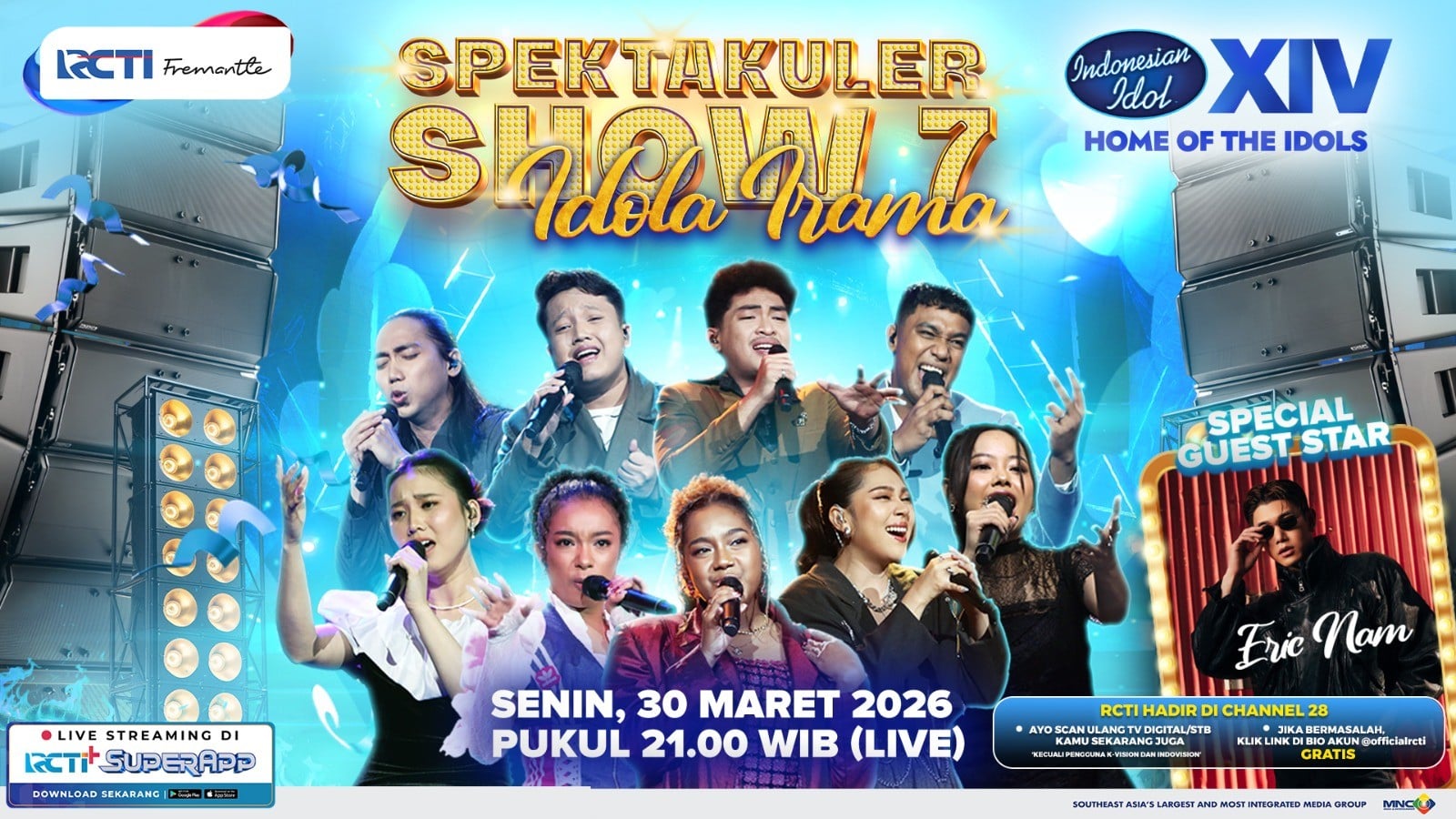 Spektakuler Show 7 Indonesian Idol Season XIV: Dangdut Jadi Penentu Nasib Top 9!