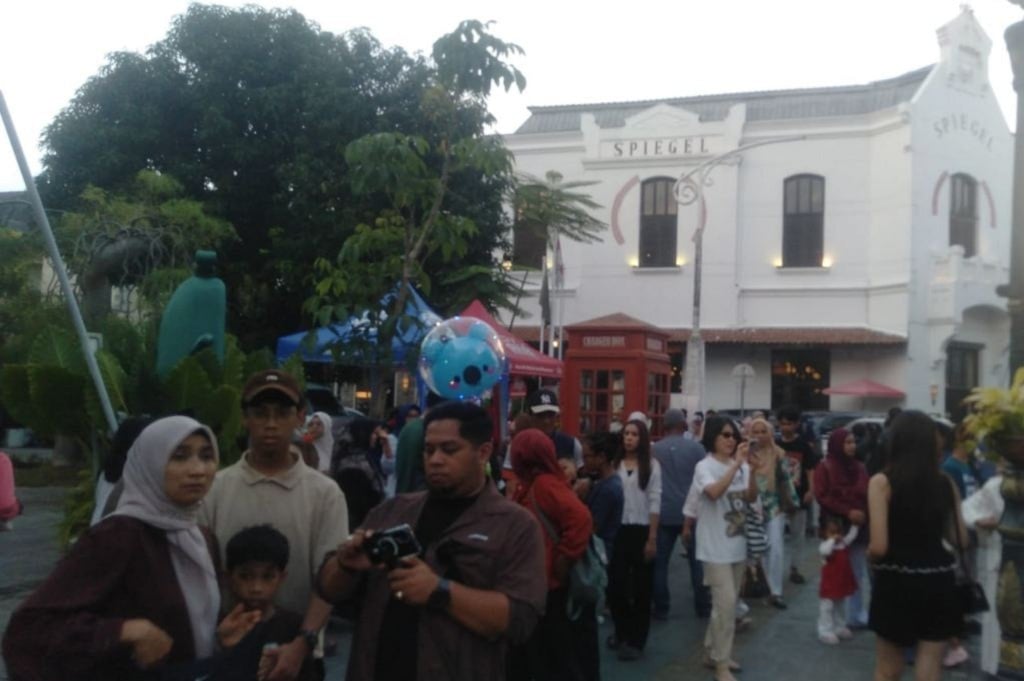 Kota Lama Semarang Dikunjungi 222 Ribu Wisatawan selama Libur Lebaran
