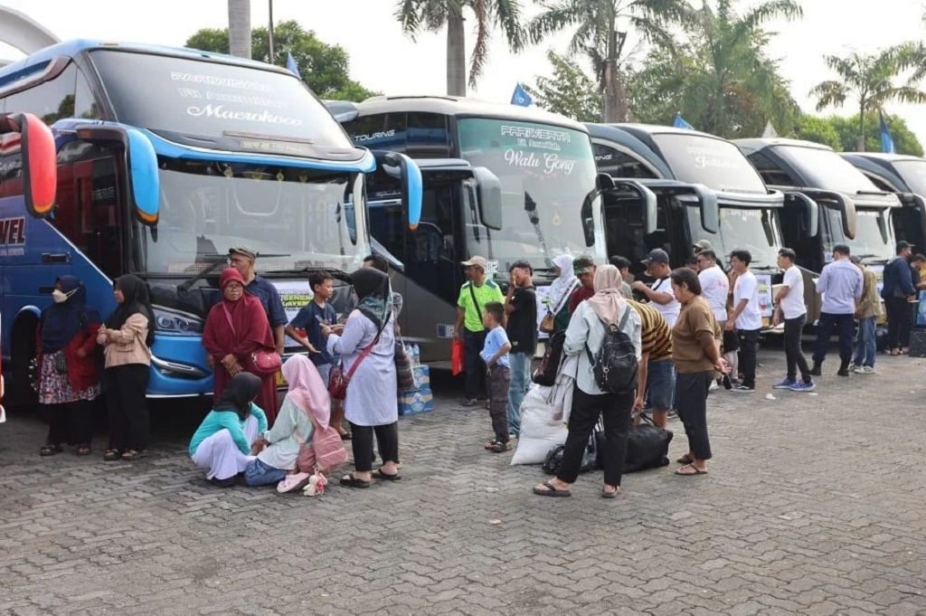 Gratis! 4.181 Warga Jateng Kembali ke Perantauan Naik 84 Bus Disiapkan Pemprov