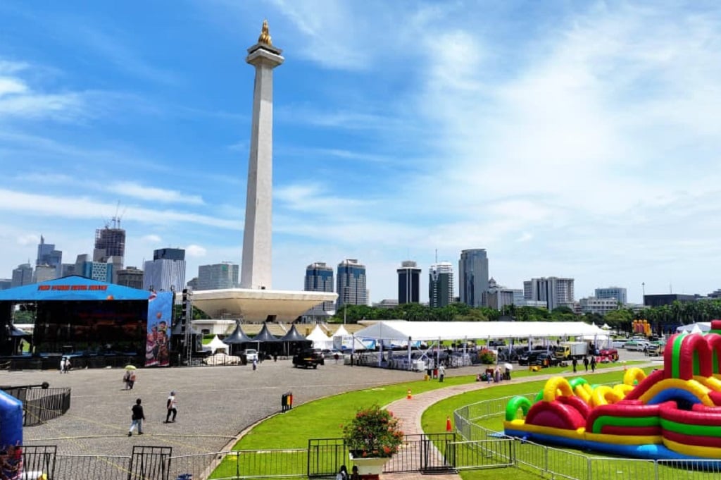Hore! Prabowo Gelar Pasar Murah di Monas Sore Ini, Ada Makanan Gratis hingga Doorprize