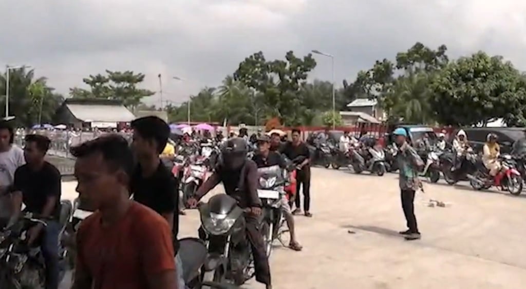 Antrean BBM di SPBU Rokan Hilir Mengular 2 Km, Ini Penyebabnya