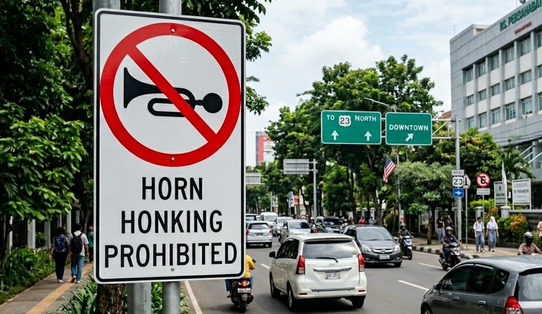 Bunyi Klakson Mobil di Kota Ini Picu Kontroversi, Berujung Debat Hukum
