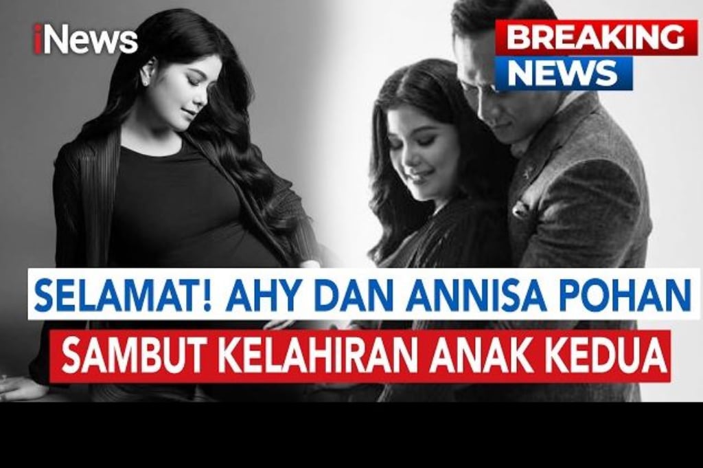 Kabar Bahagia! Annisa Pohan Melahirkan Anak Kedua, AHY Ungkap Syukur