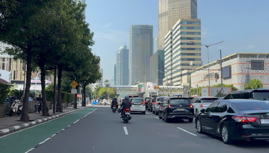 Lalu Lintas Sejumlah Ruas Jalan di Jakarta Ramai Lancar usai Libur Lebaran