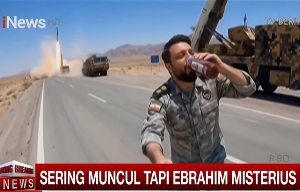 Sosok Ibrahim Zulfagori, Tentara Iran yang Viral Main Skateboard saat Rudal Meluncur!
