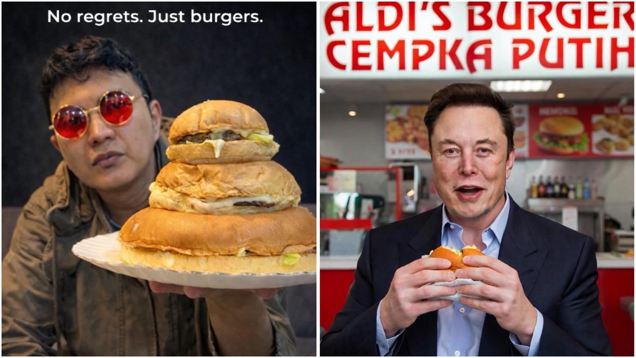 Terlalu Random! Aldi Taher Ajak Elon Musk Makan Aldi's Burger Cempaka Putih