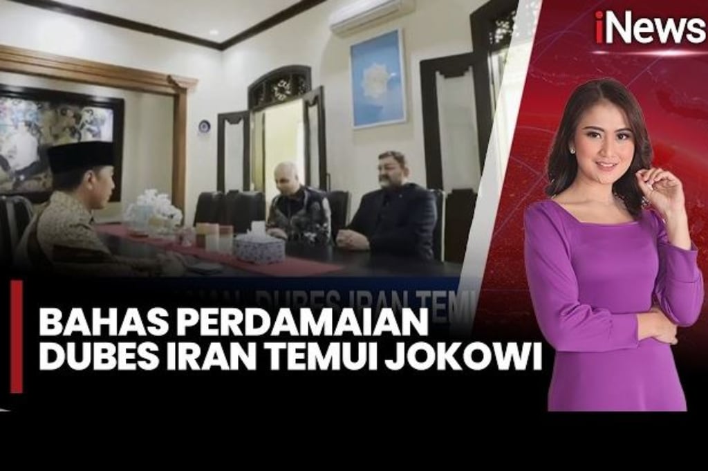 Dubes Iran Temui Jokowi, Bahas Perdamaian dan Sampaikan Duka Prajurit TNI Gugur di Lebanon