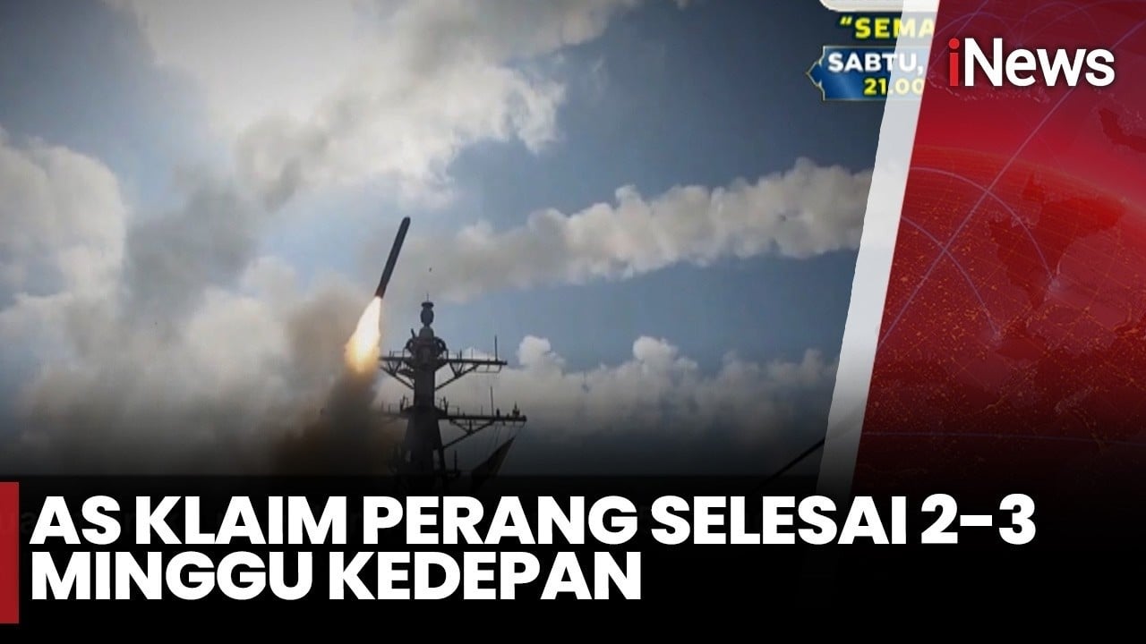 Siapkan Serangan Darat, AS Klaim Perang Dirediksi Selesai 2-3 Pekan ke Depan