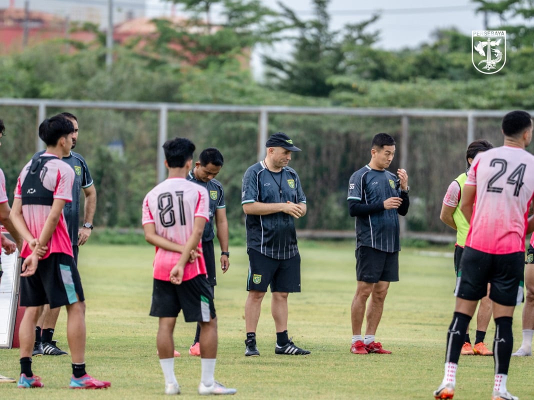 Persebaya Digeber Latihan Keras, Siap Tampil Ganas Hadapi Persita Tangerang