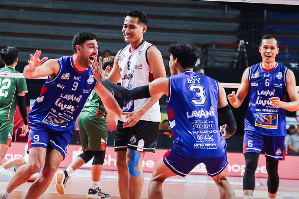 Start Sempurna! LavAni Libas Garuda Jaya 3-0 di Final Four Proliga 2026