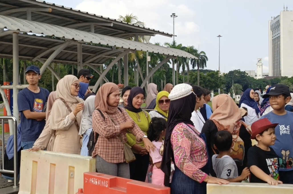 Kuota Penuh, Warga Cikarang Gagal Ajak Keluarga ke Puncak Monas di Long Weekend Paskah