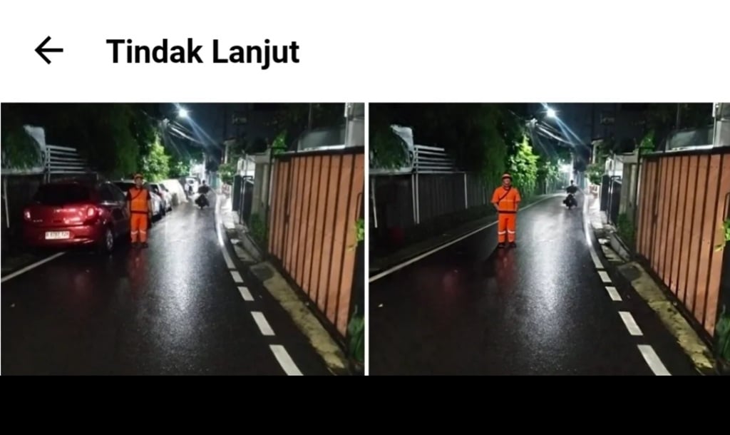 Viral Aduan Warga Pasar Rebo soal Parkir Liar Lewat JAKI Direspons Bukti AI