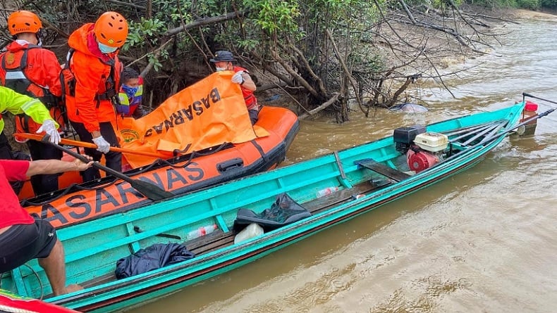 2 Korban Tewas Jatuh dari Kapal di Sungai Barito Ditemukan, Bripda Vikma dan ABK Aleksandro