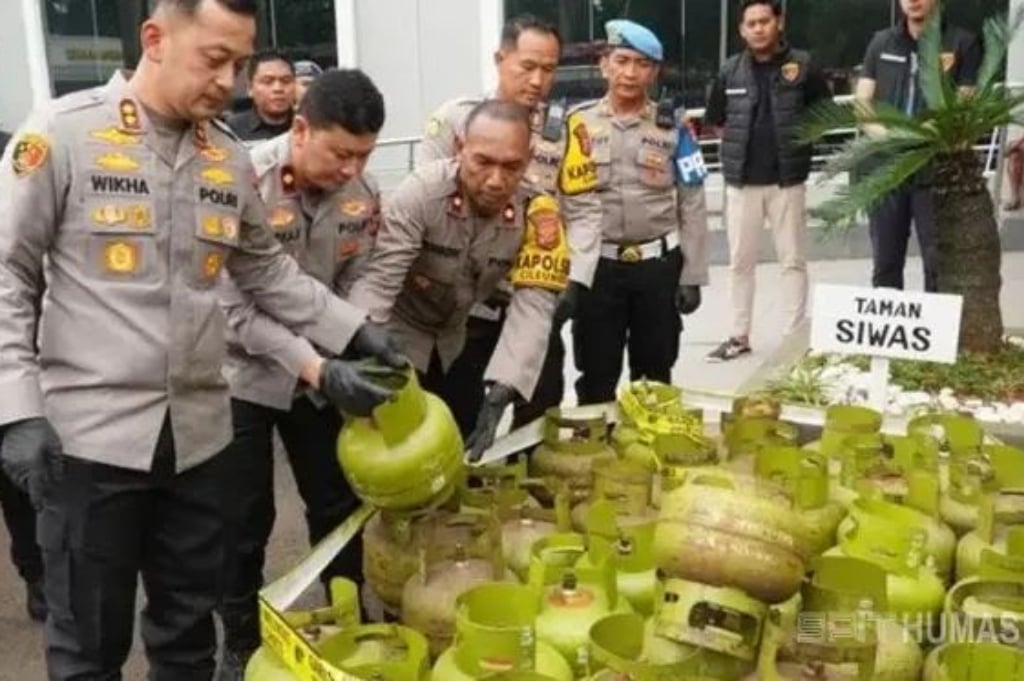Terbongkar! Pasutri di Bogor Oplos Gas Elpiji Subsidi, Raup Omzet Rp13,2 Miliar