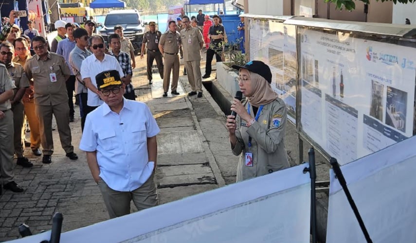 Pramono Tingkatkan Kapasitas Pompa Ancol Jadi 40.000 Liter per Detik untuk Atasi Banjir