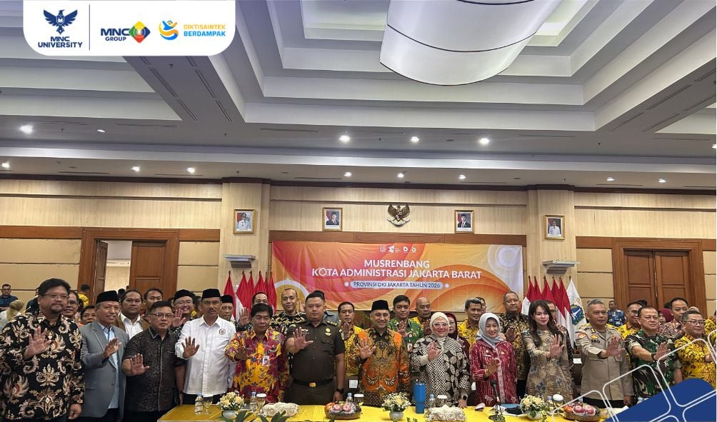 Rektor MNC University Hadiri Musrenbang Jakarta Barat 2026, Dorong Kolaborasi Kampus dan Pemda