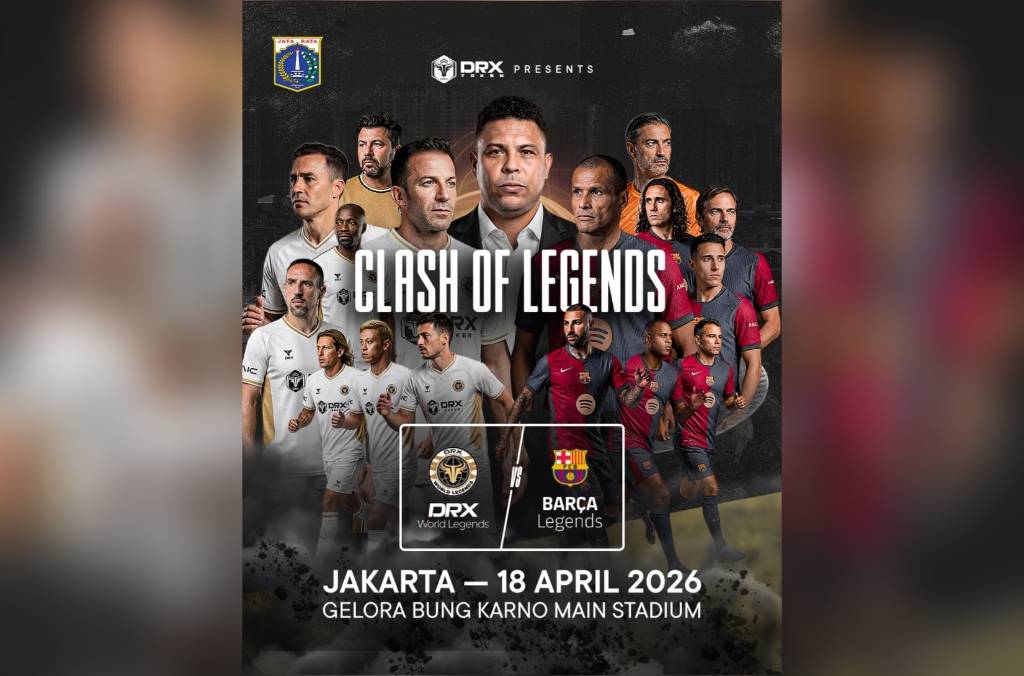 Real Madrid Legends Batal ke Jakarta, Barcelona Lawan Ronaldo Nazario Cs