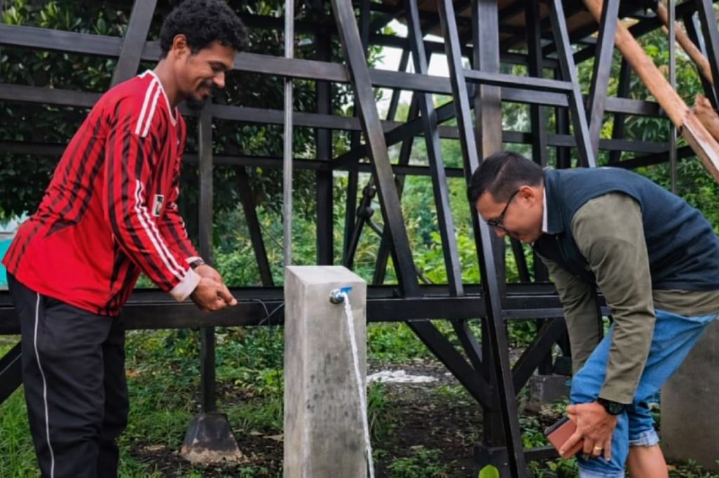Air Bersih Mengalir di Sikka, Program Perindo Alirkan Harapan dan Ekonomi Warga