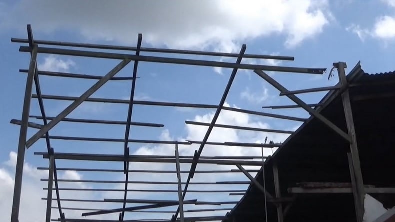 Puluhan Rumah Warga Deli Serdang Rusak Diterjang Puting Beliung