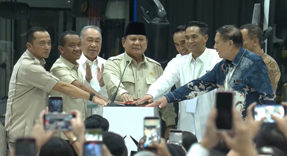 Prabowo Resmikan Pabrik Mobil Listrik Berkapasitas 3.000 Unit di Magelang