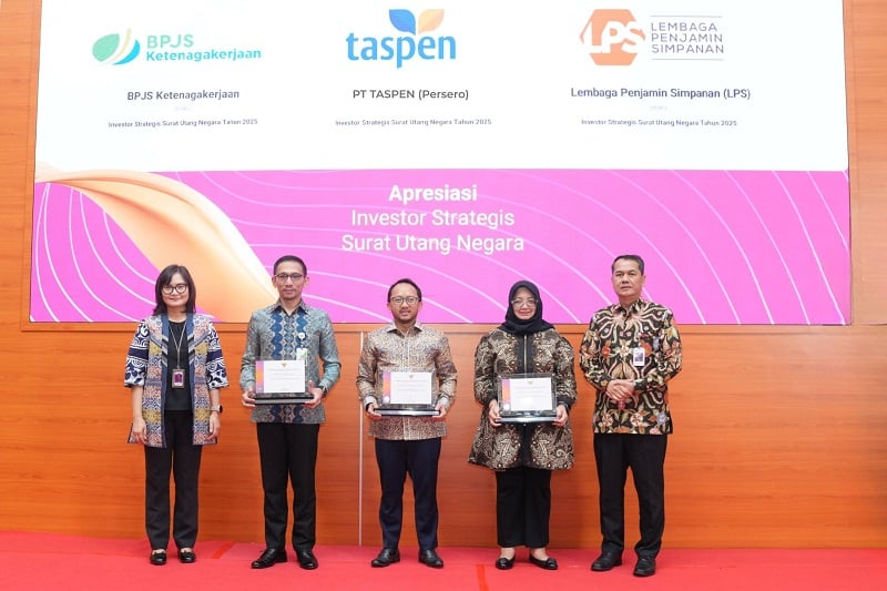 TASPEN Raih Penghargaan sebagai Investor Strategis Surat Utang Negara 2025