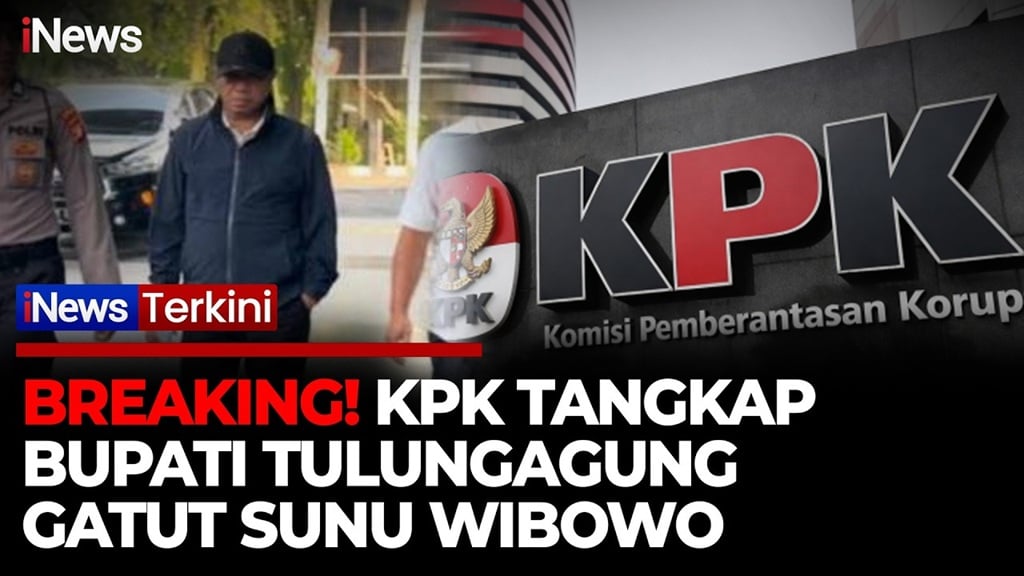 Bupati Tulungagung Gatut Sunu Wibowo Langsung Diperiksa Intensif di Gedung KPK usai Terjaring OTT