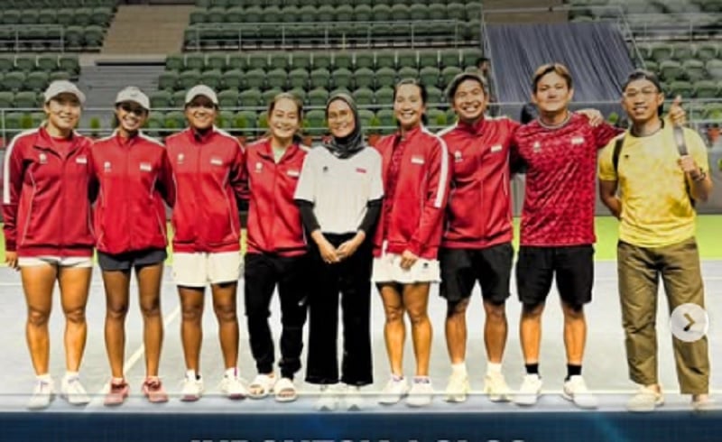 Sejarah! Tim Tenis Putri Indonesia Tembus Playoff Billie Jean King Cup 2026