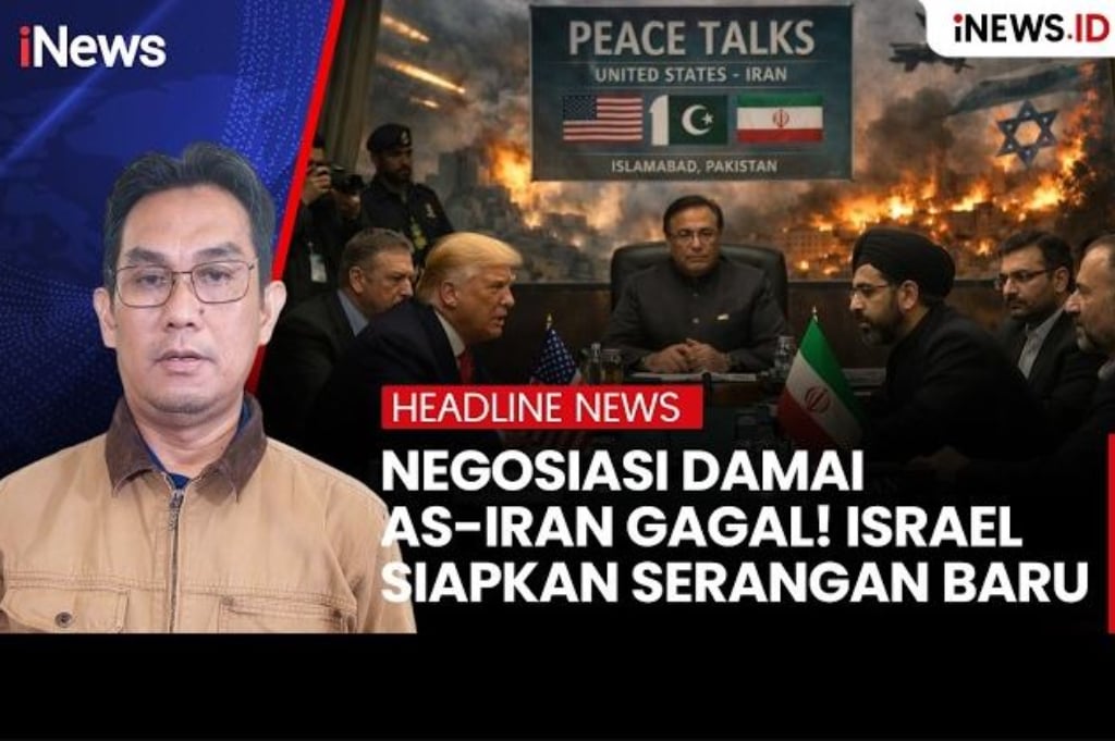 Memanas! Negosiasi Damai AS-Iran Gagal, Israel Siapkan Serangan Baru