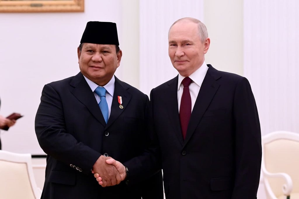 Prabowo dan Putin Sepakat Perkuat Kerja Sama Sektor Energi hingga Antariksa