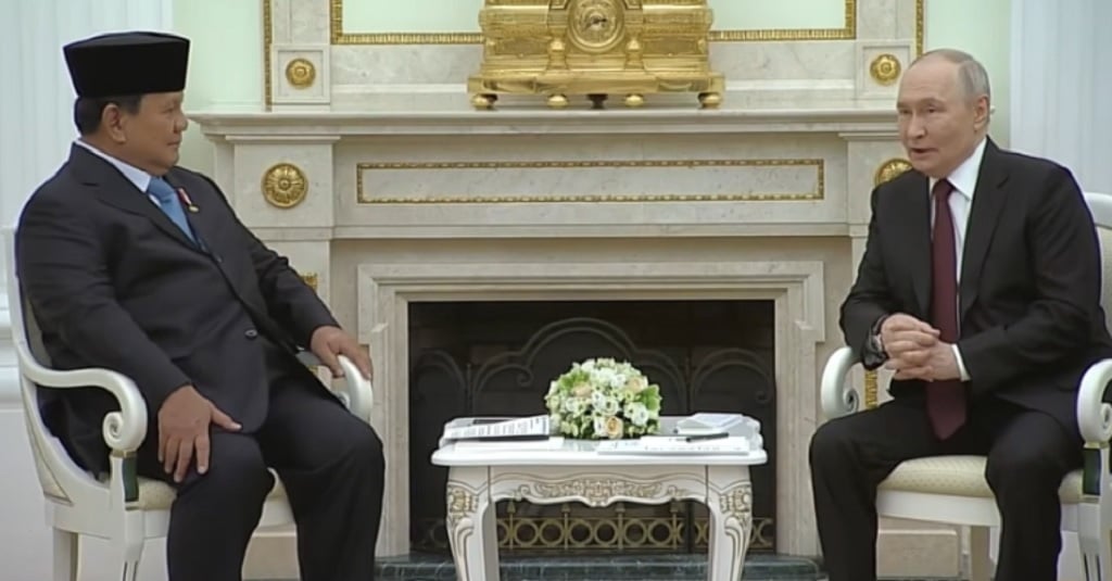 Pertemuan Bersejarah Prabowo-Putin di Istana Kremlin, Bahas Peningkatan Kerja Sama
