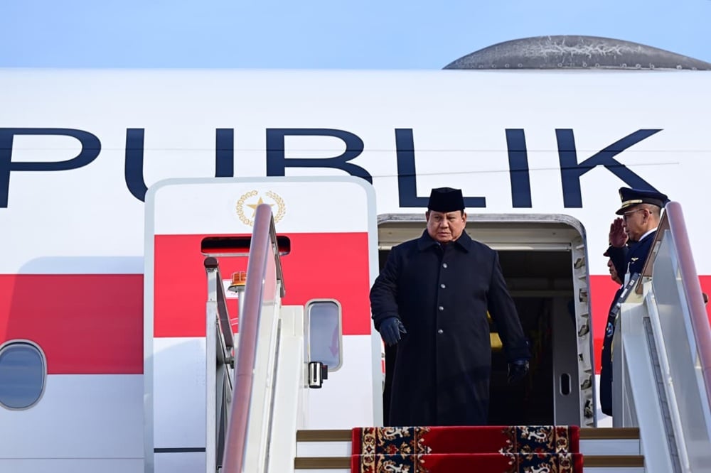 Prabowo Tiba di Moskow, Siap Bertemu Empat Mata dengan Putin