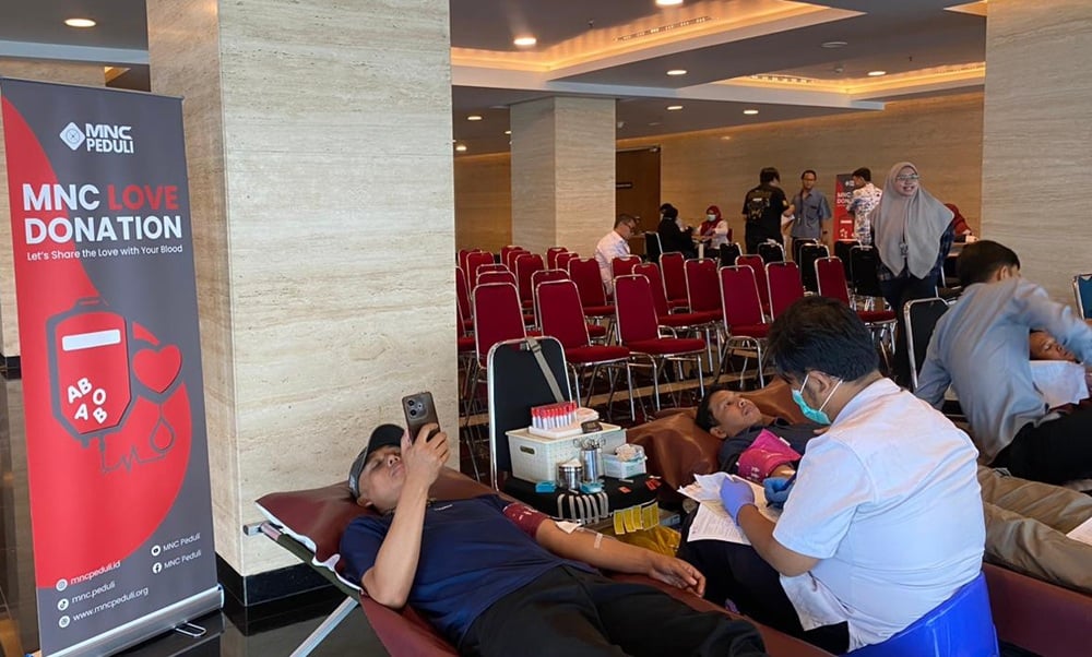  MNC Peduli Kembali Gelar Donor Darah, PMI Depok: Semoga Terus Tetap Berjalan