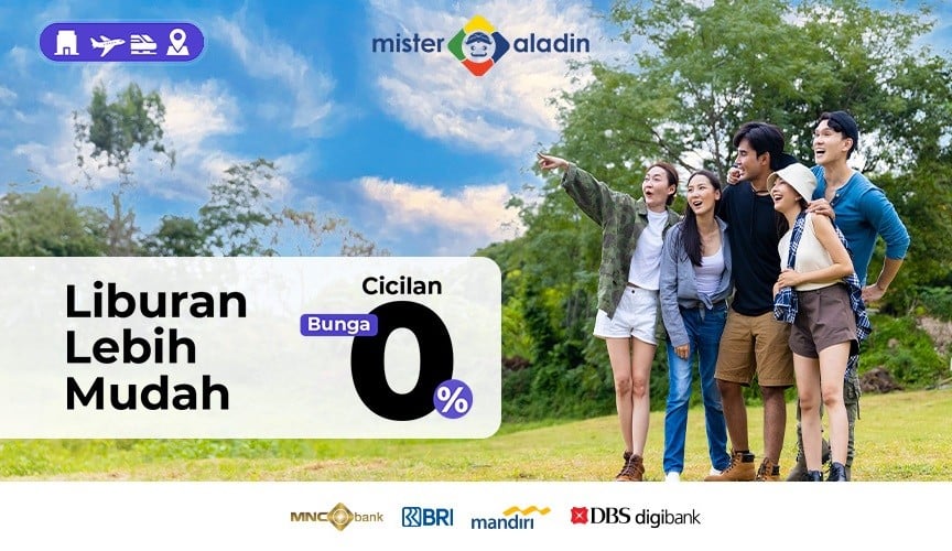 Rencanakan Liburan Impian Lebih Mudah dengan Cicilan 0%