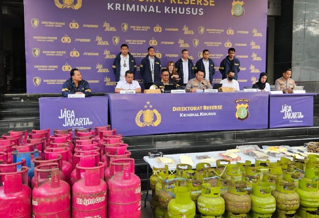 Polda Metro Bongkar Praktik LPG Oplosan, Omzet Pelaku Capai Rp2,7 Miliar