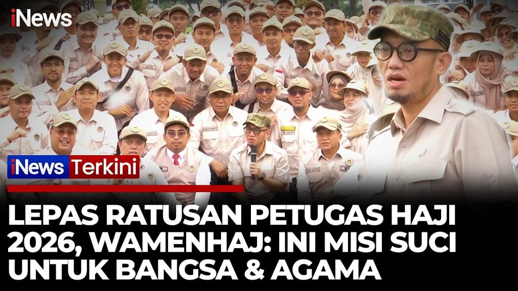 Ratusan Petugas Haji Indonesia Diberangkatkan Perdana ke Arab Saudi Hari Ini