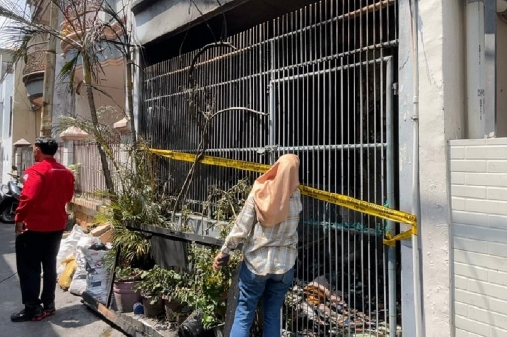 Penampakan Lokasi Kebakaran di Jakbar yang Tewaskan 5 Orang Sekeluarga, Ada Pagar Tinggi