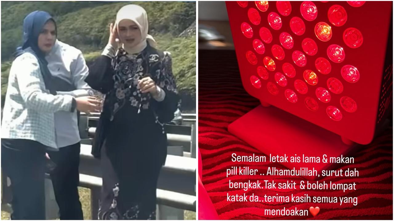 Kondisi Terkini Siti Nurhaliza usai Kecelakaan Mobil, Cedera hingga Minum Pain Killer
