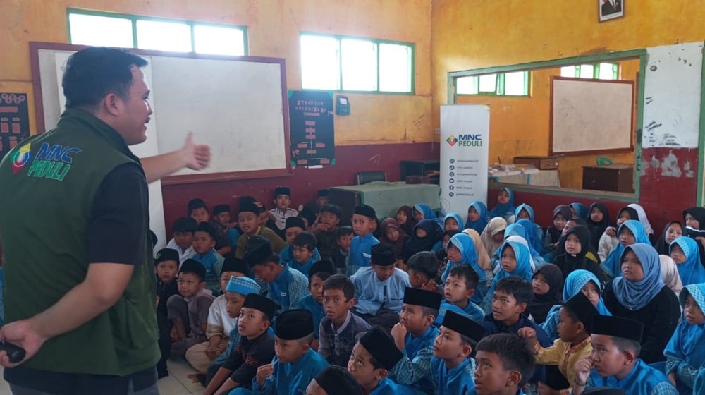 Peringati Hari Bumi, MNC Peduli Edukasi Lingkungan ke Siswa SD