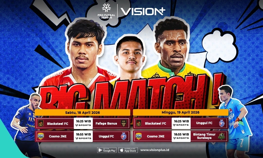 Jadwal dan Link Nonton Pro Futsal League 2026: Duel Sengit Blacksteel dan Unggul FC