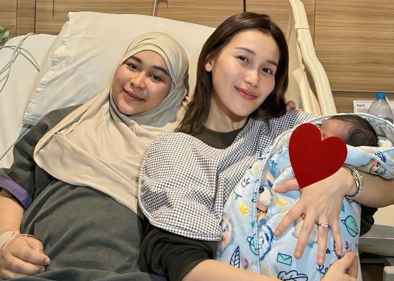 Selamat! Adik Ayu Ting Ting Melahirkan Anak Ketiga Namanya  Arzan Qaysar Fachrizal