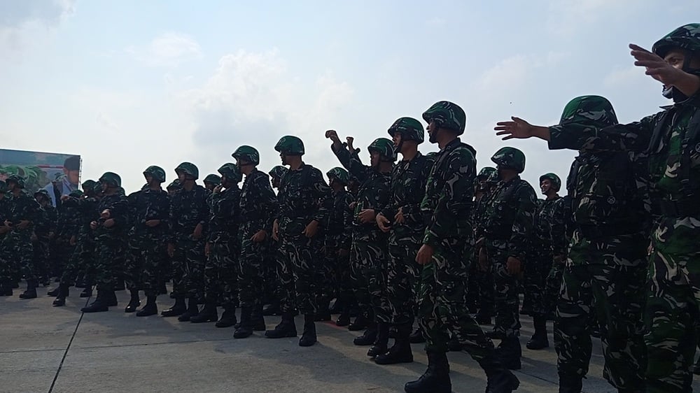 1.773 ASN Jalani Latihan Dasar Militer, Siap Jadi Komcad