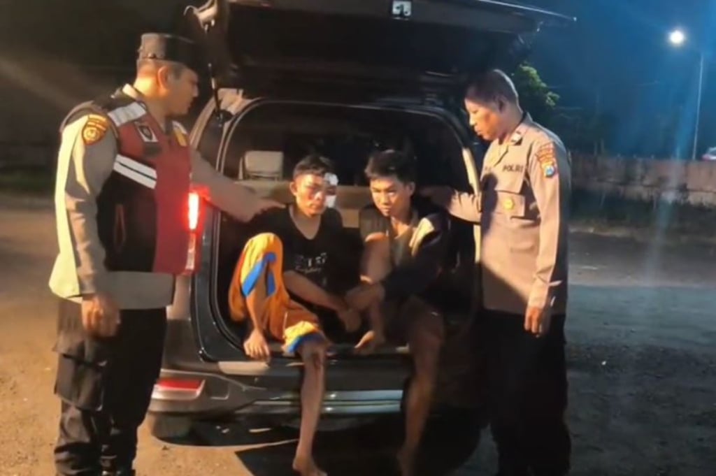 Babak Belur! 2 Maling Motor di Porong Sidoarjo Dihakimi Massa hingga Nyaris Tewas